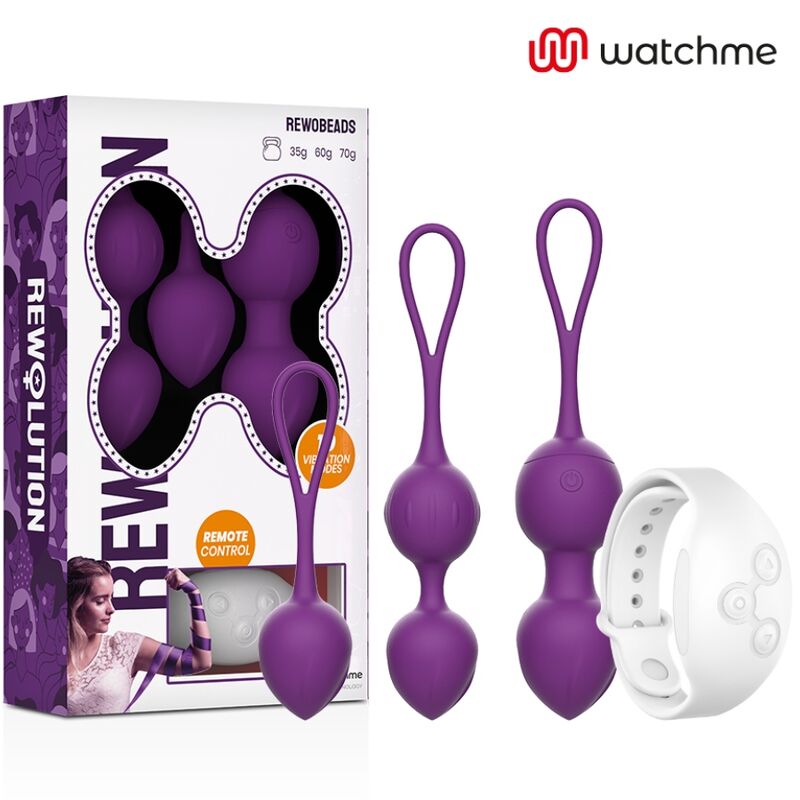 Rewobeads balles vibrantes télécommande avec technologie watchme