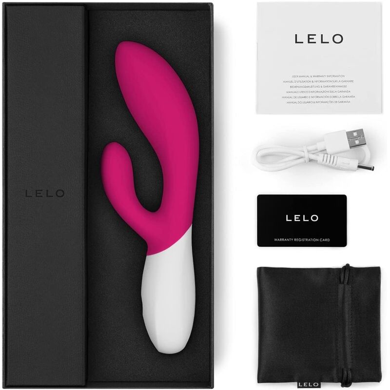 Ina wave 2 vbrador luxe mouvement spécial cerise