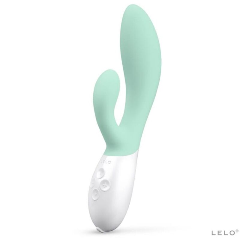 Ina 3 vibrateur vert lapin luxe aux algues
