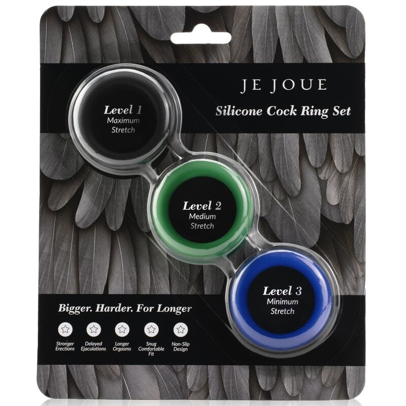 Ensemble silicone anneaux pénis silicone