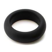 Anneau pénial en silicone  extension maximale - noir