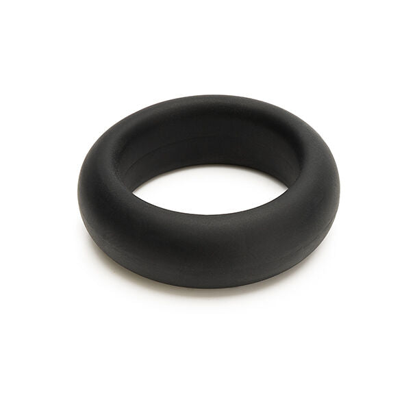Anneau pénial en silicone  extension maximale - noir