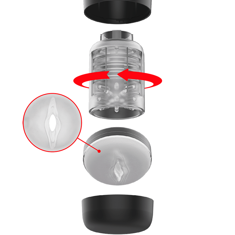 Tornado 360 rotation tech stroker