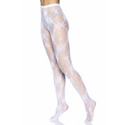 Collant résille flocon de neige taille unique