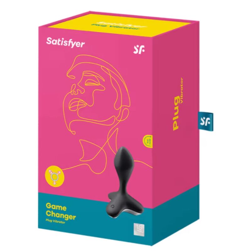 Vibrateur  plug game changer rose