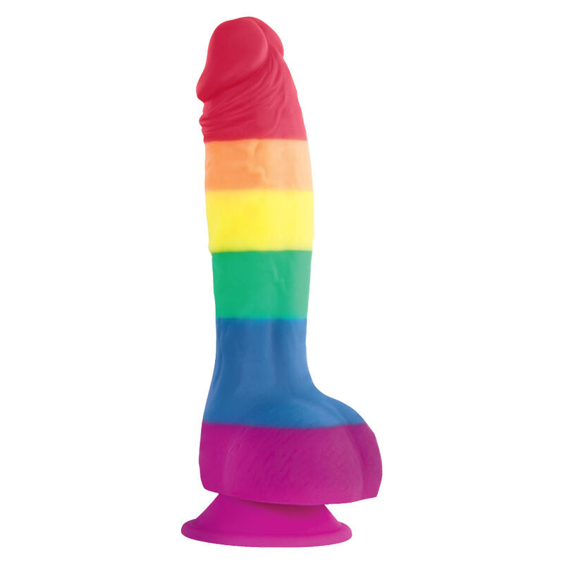 Dildo drapeau lgbt 15 cm
