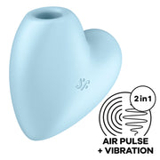 SATISFYER - CUTIE HEART STIMULATEUR ET VIBRATEUR DE PULSE D'AIR ROSE