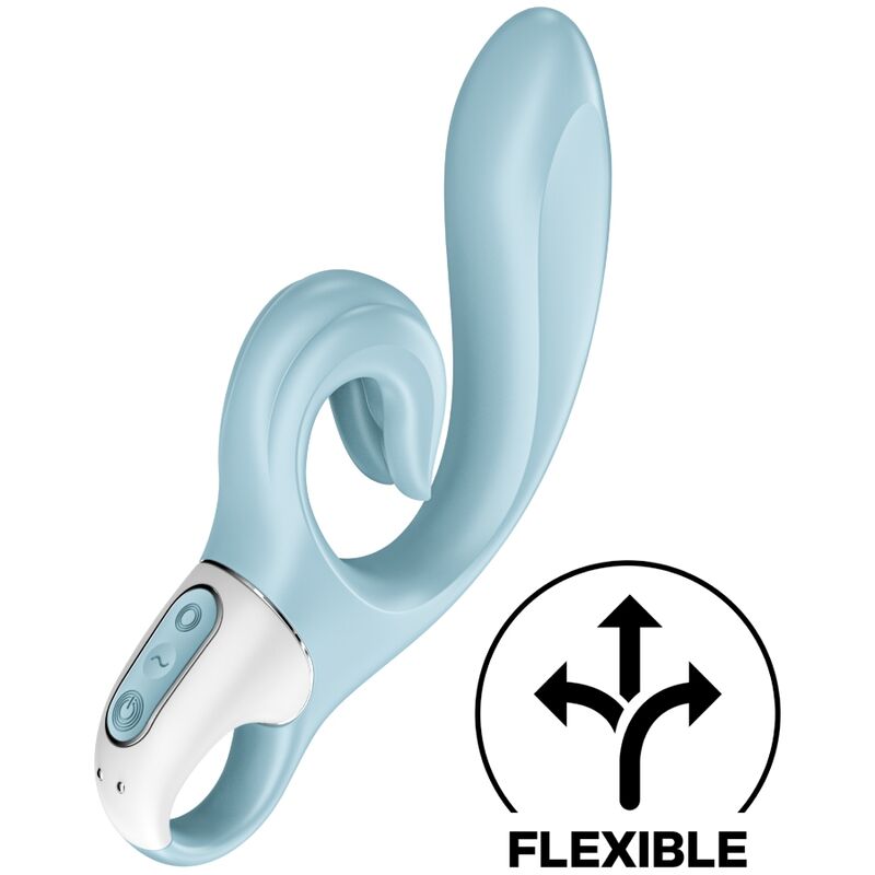 SATISFYER - LOVE ME RABBIT VIBRATION ROUGE
