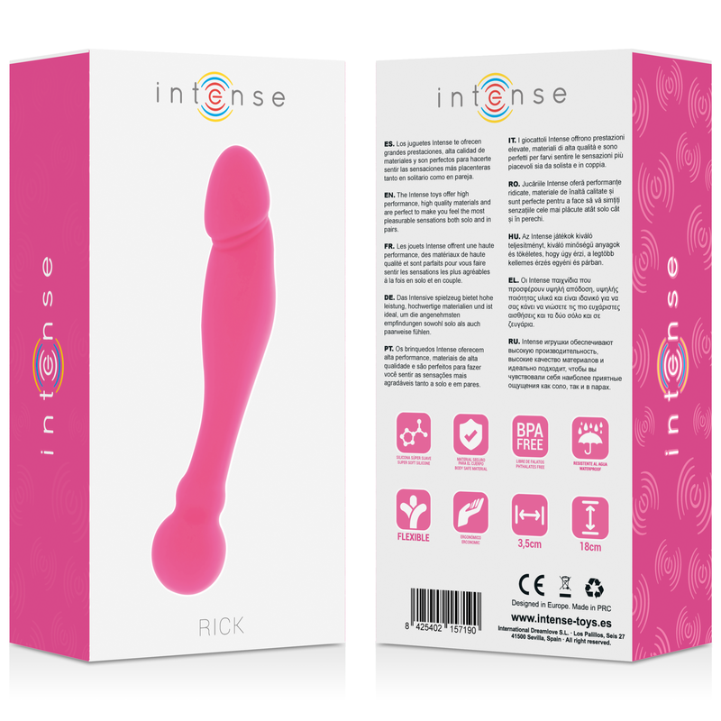 Silicone rick double rose