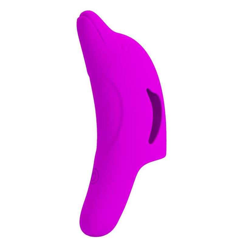 Puissant stimulateur de doigts violet delphini