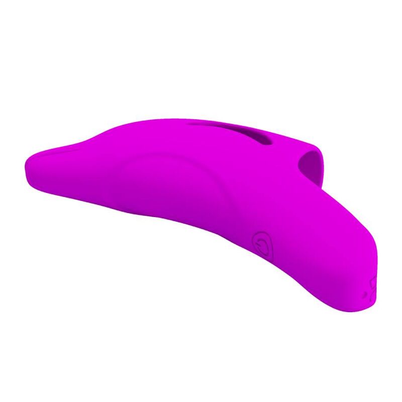Puissant stimulateur de doigts violet delphini