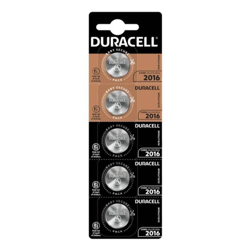 Pile bouton litio cr2016 3v 5 unit?