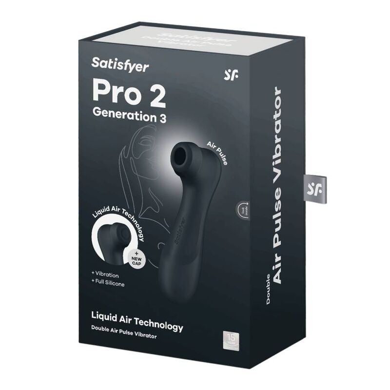 SATISFYER - PRO 2 GÉNÉRATION 3 TECHNOLOGIE AIR LIQUIDE LILAS