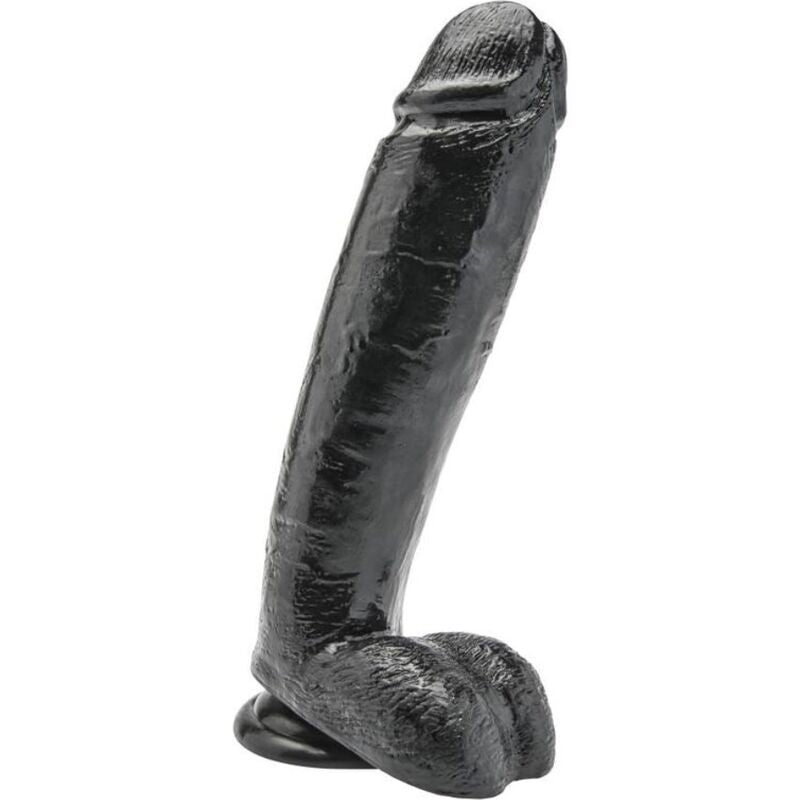 Gode 25,5 cm avec boules noires