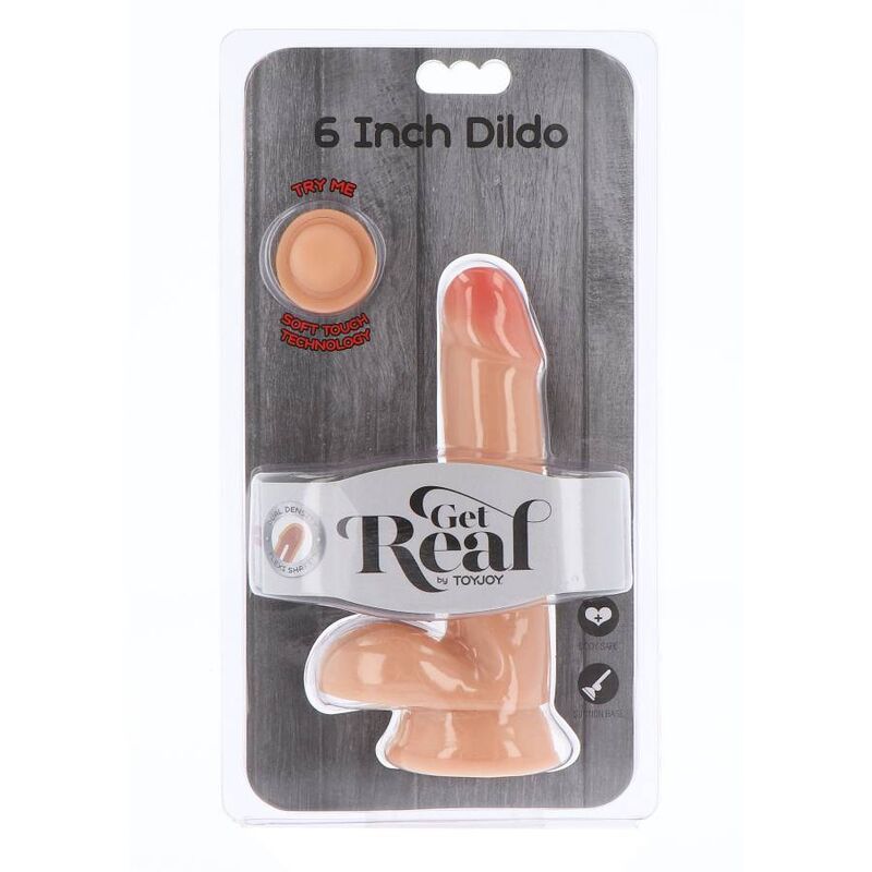 Gode double densité 17 cm balles peau