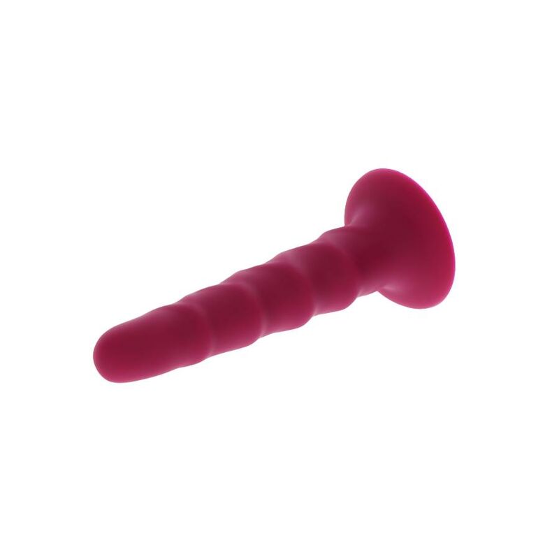 Dong côtelé 12 cm rouge