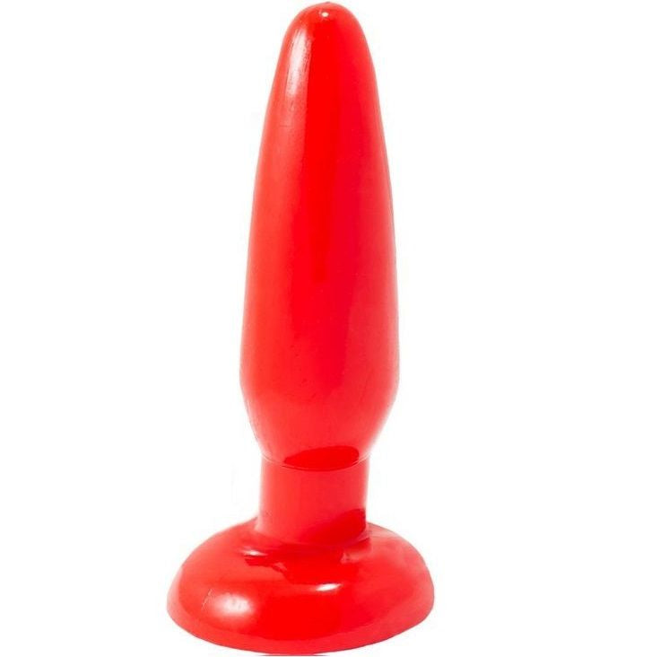 Petit plug anal rouge 15 cm