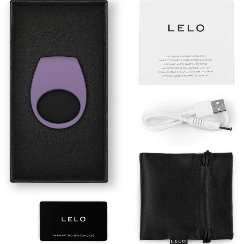 LELO - ANNEAU VIBRATEUR TOR 3 BLEU