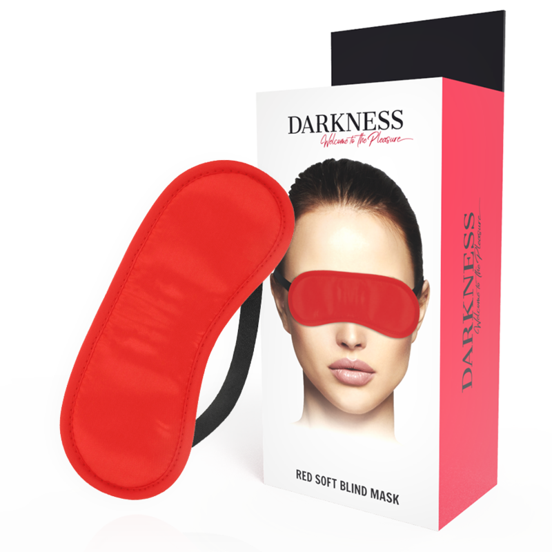 Masque droit rouge