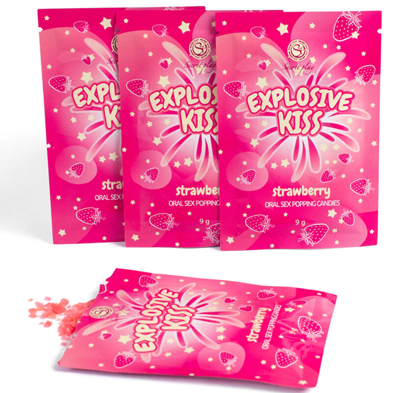Bonbons explosifs à la fraise