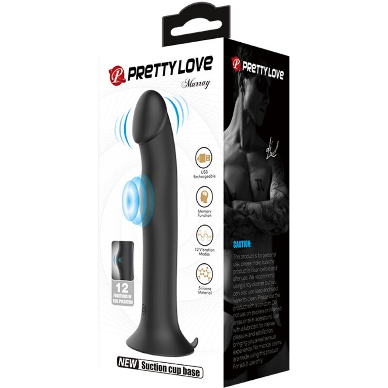 Vibrateur murray et ventouse de clitoris noir