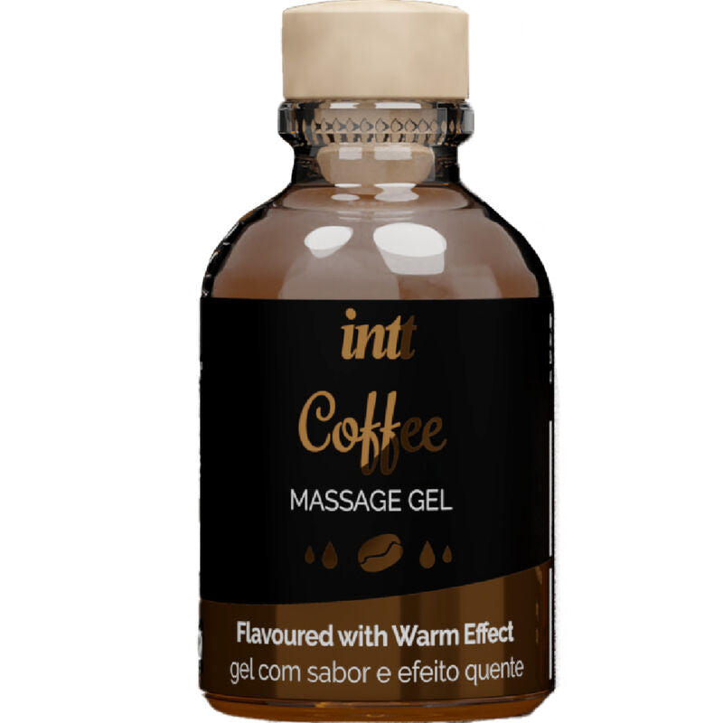 Gel de massage saveur café effet chaud