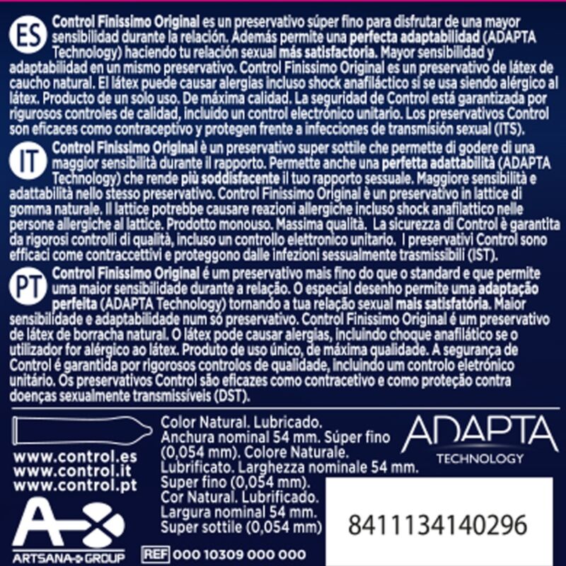 Préservatifs finissimo 3 unités