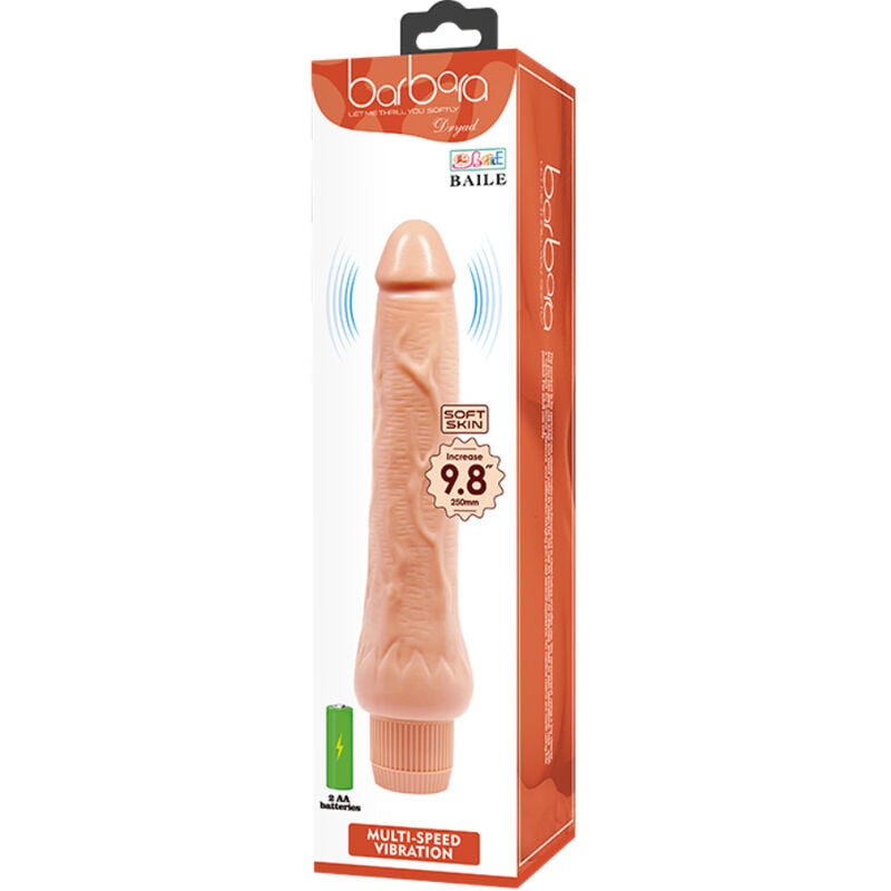 Vibrateur réaliste barbara 25 cm