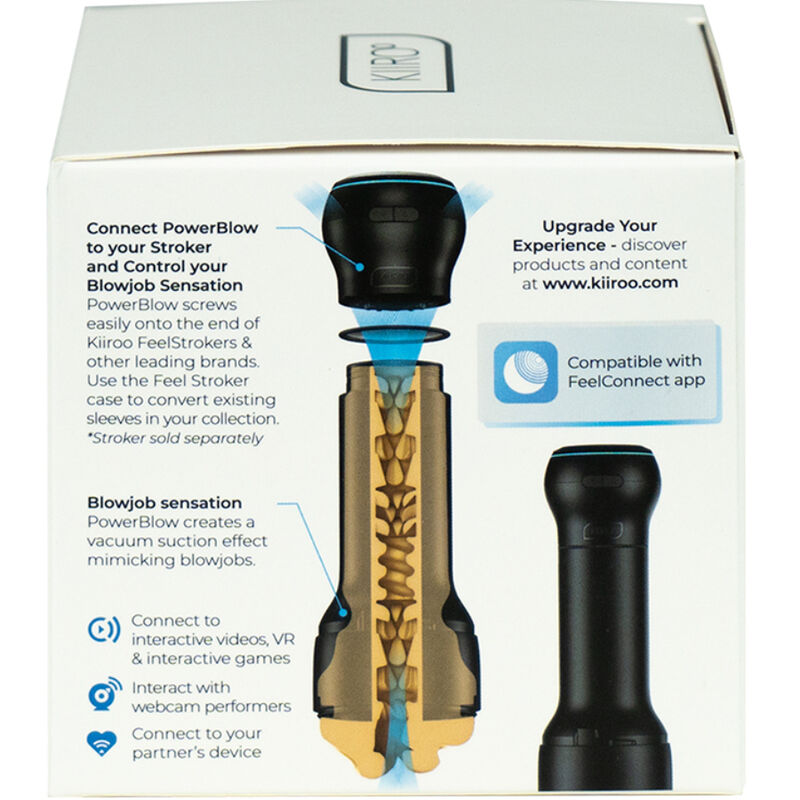 KIIROO - DISPOSITIF D'ONDES STIMULANTES INTERACTIF POWERBLOW