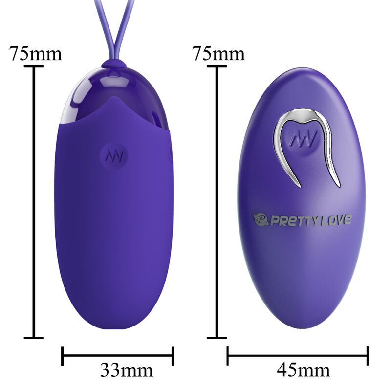 Berger youth oeuf vibrant télécommandé violet