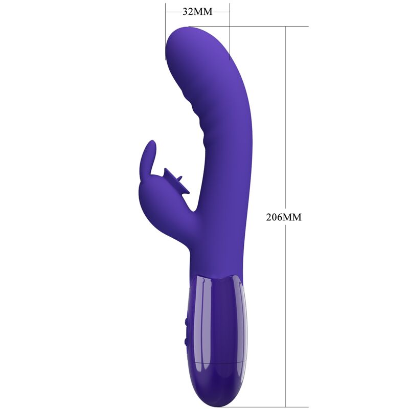 Vibrateur cerberus youth lapin violet