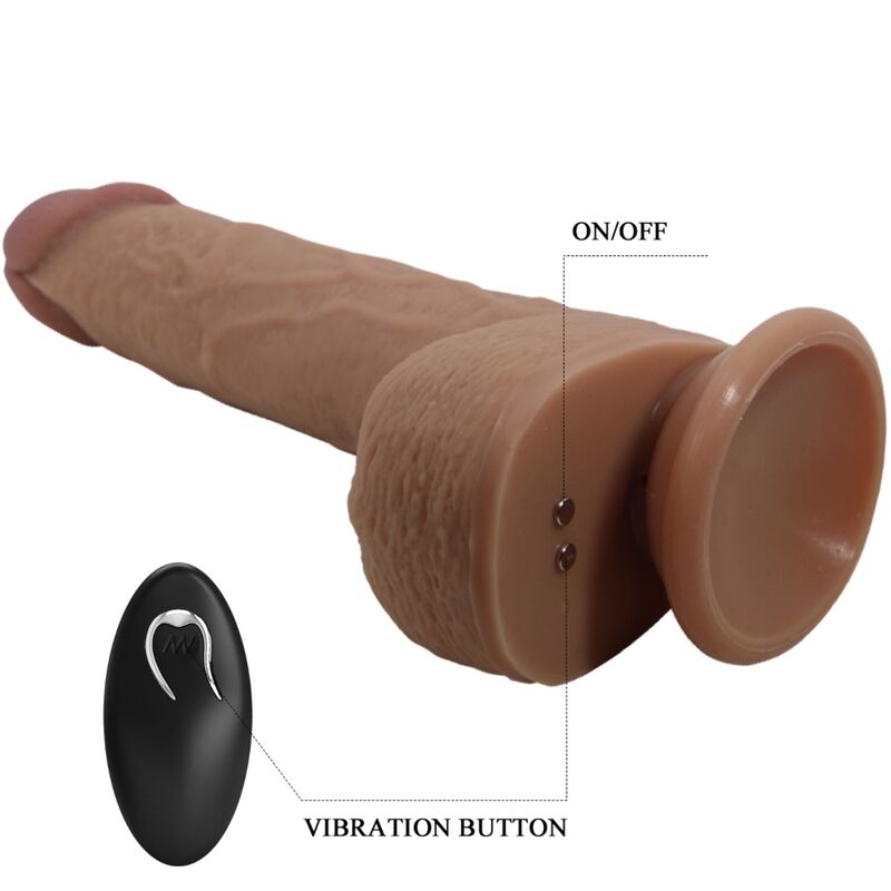 Vibrateur gode réaliste tommy 22.5 cm