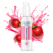 Lubrifiant à base d'eau de fraise 175 ml