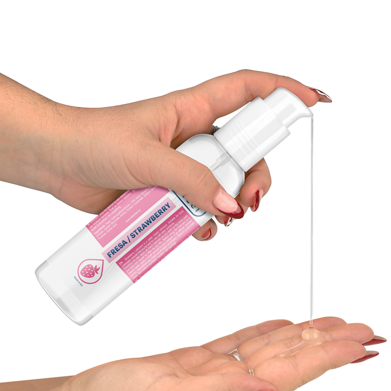 Lubrifiant à base d'eau de fraise 175 ml