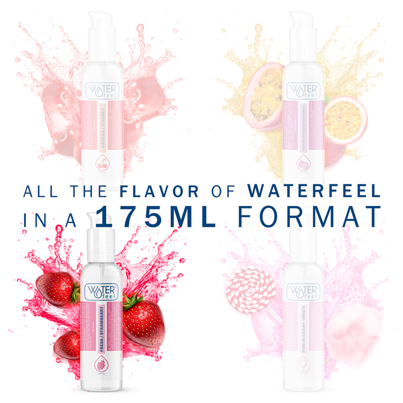 Lubrifiant à base d'eau de fraise 175 ml
