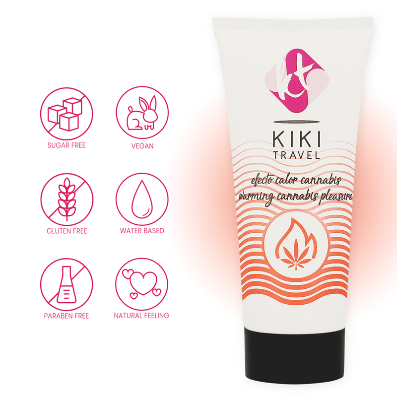 Cannabis lubrifiant effet chaud 50 ml