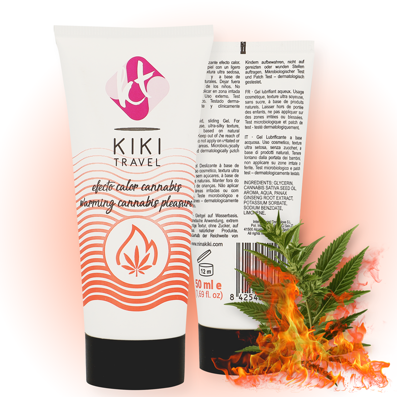 Cannabis lubrifiant effet chaud 50 ml