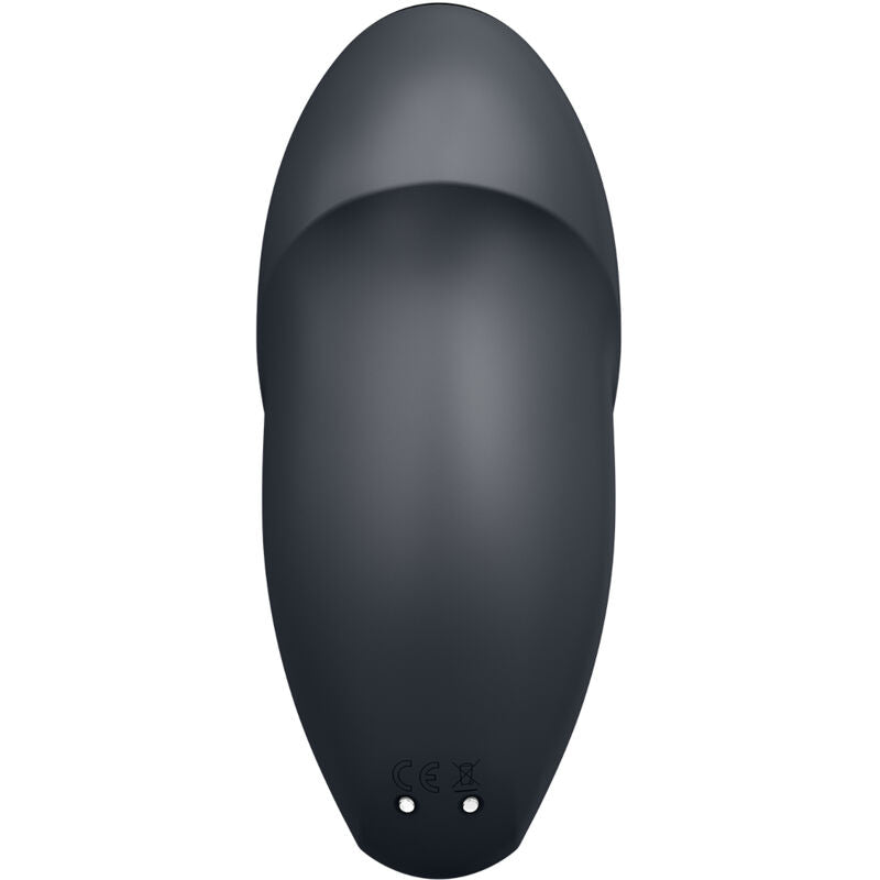 SATISFYER - TAP & CLIMAX 1 VIBRATEUR LAY-ON GRIS