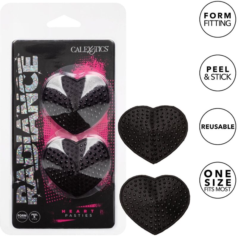 Radiance boucliers-malins bijou en forme de coeur