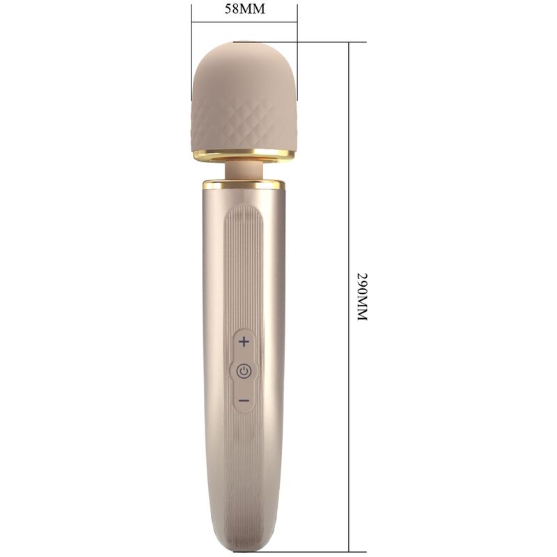 Masseur 7 modes de vibration champagne