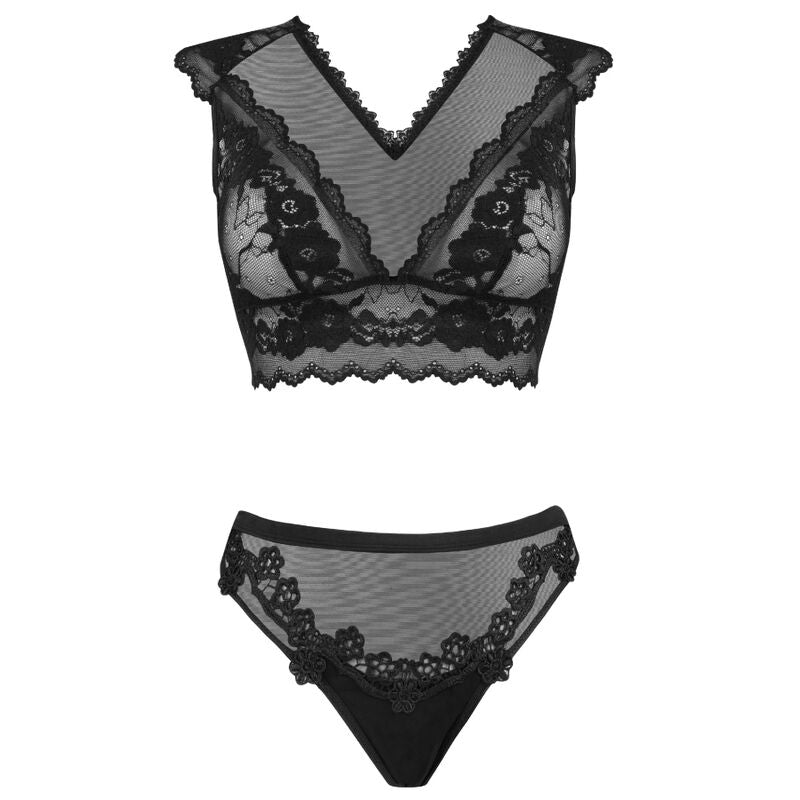 Timosan lc 90631 sujetador + panty negro
