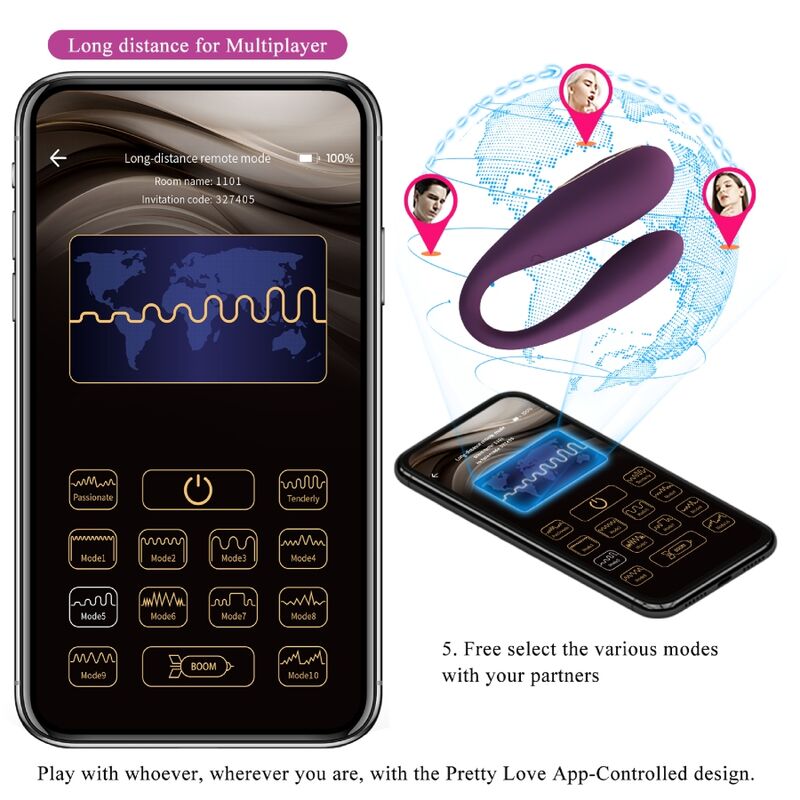 August vibrateur  double plaisir global  distance