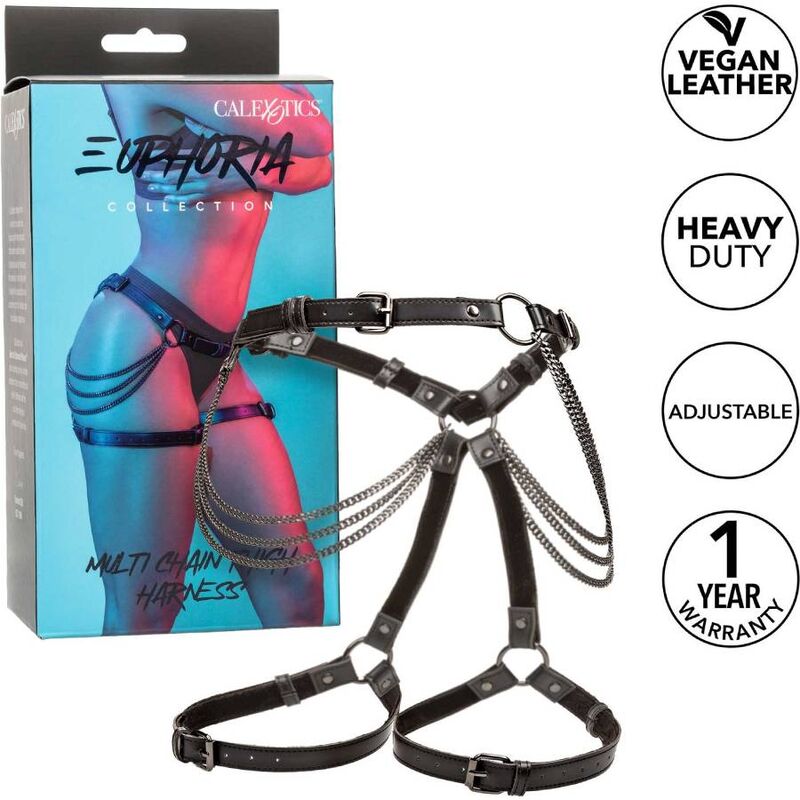 Euphoria harnais de cuisses multi chaînes