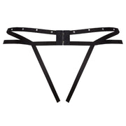 LIVCO CORSETTI FASHION - STRING NOMADE SANS CROTCHLESS NOIR