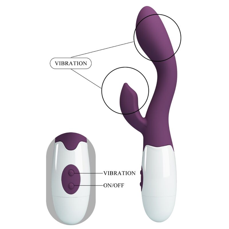 Vibrateur brighty spot g violet