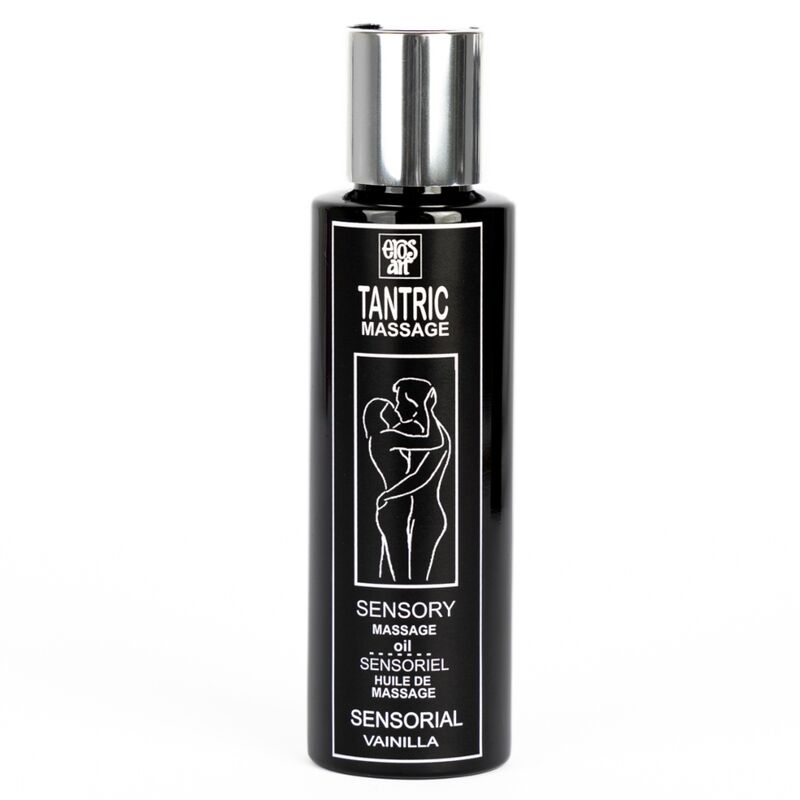 Huile de massage tantrique naturelle et vanille aphrodisiaque 100 ml