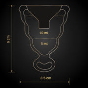 Gcup coupe menstruelle noire