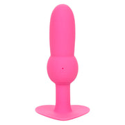 First time sonde anal plug perlée 10 vibrations rose
