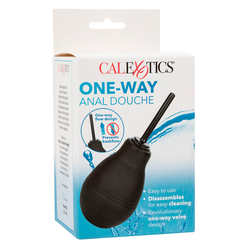 One way douche anale noire