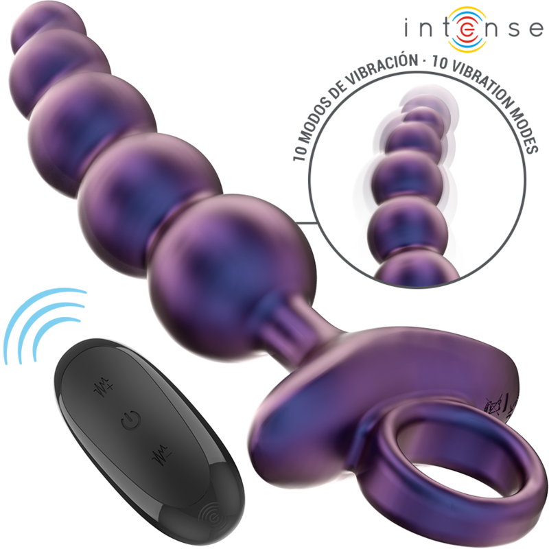 Tito plug anal vibrant modèle 3 télécommande